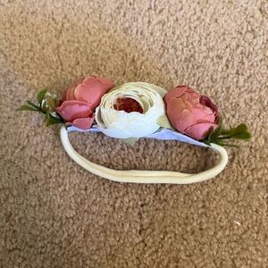 New! Floral baby headband